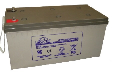 LPG 12-200 - аккумулятор Leoch 200ah 12V  